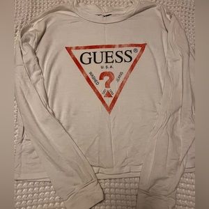 Womens guess long sleeve